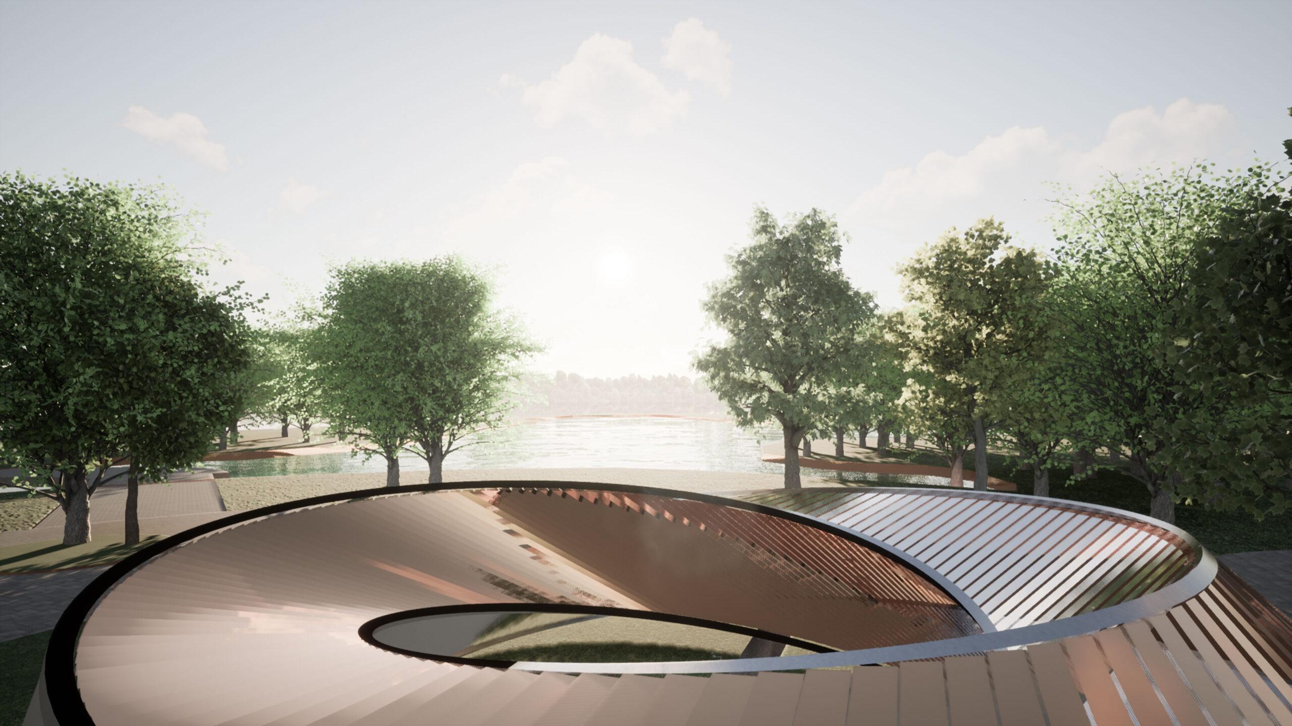 The Loop - Pavilion - International Container Arts Festival 2021 - Kaohsiung, Taiwan - Visualisation