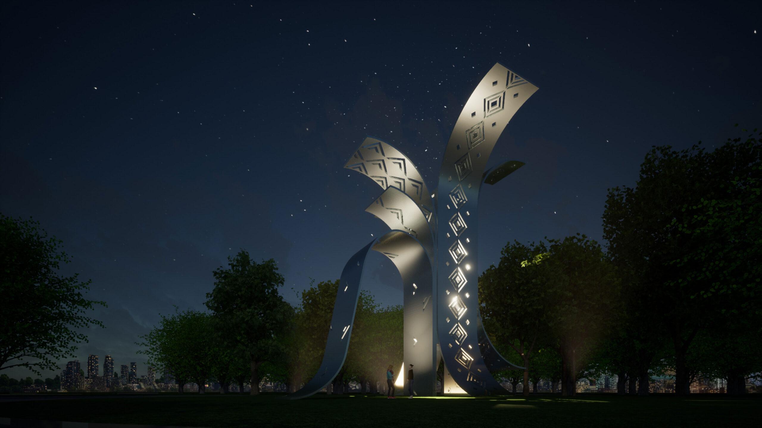 The Peel - Pavilion - International Container Arts Festival 2021 - Kaohsiung, Taiwan - Visualisation